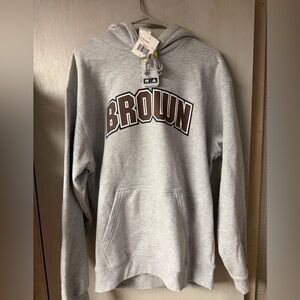 Vintage Brown University Adidas Hoodie - Rare